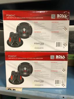 2 Boxes Bose Audio System P126dvc Phantom Series Subs
