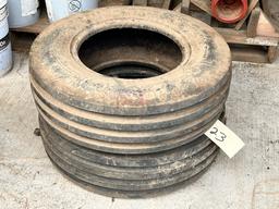PAIR OF FRONTFARM GALAXY TRACTOR TIRES