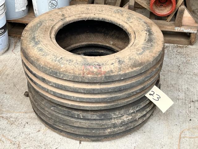 PAIR OF FRONTFARM GALAXY TRACTOR TIRES