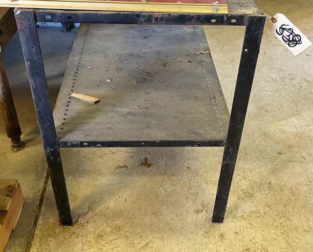 METAL WORK TABLE - 24"x48" AND 32" TALL
