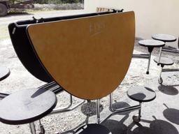 (1) Cafeteria Folding Table