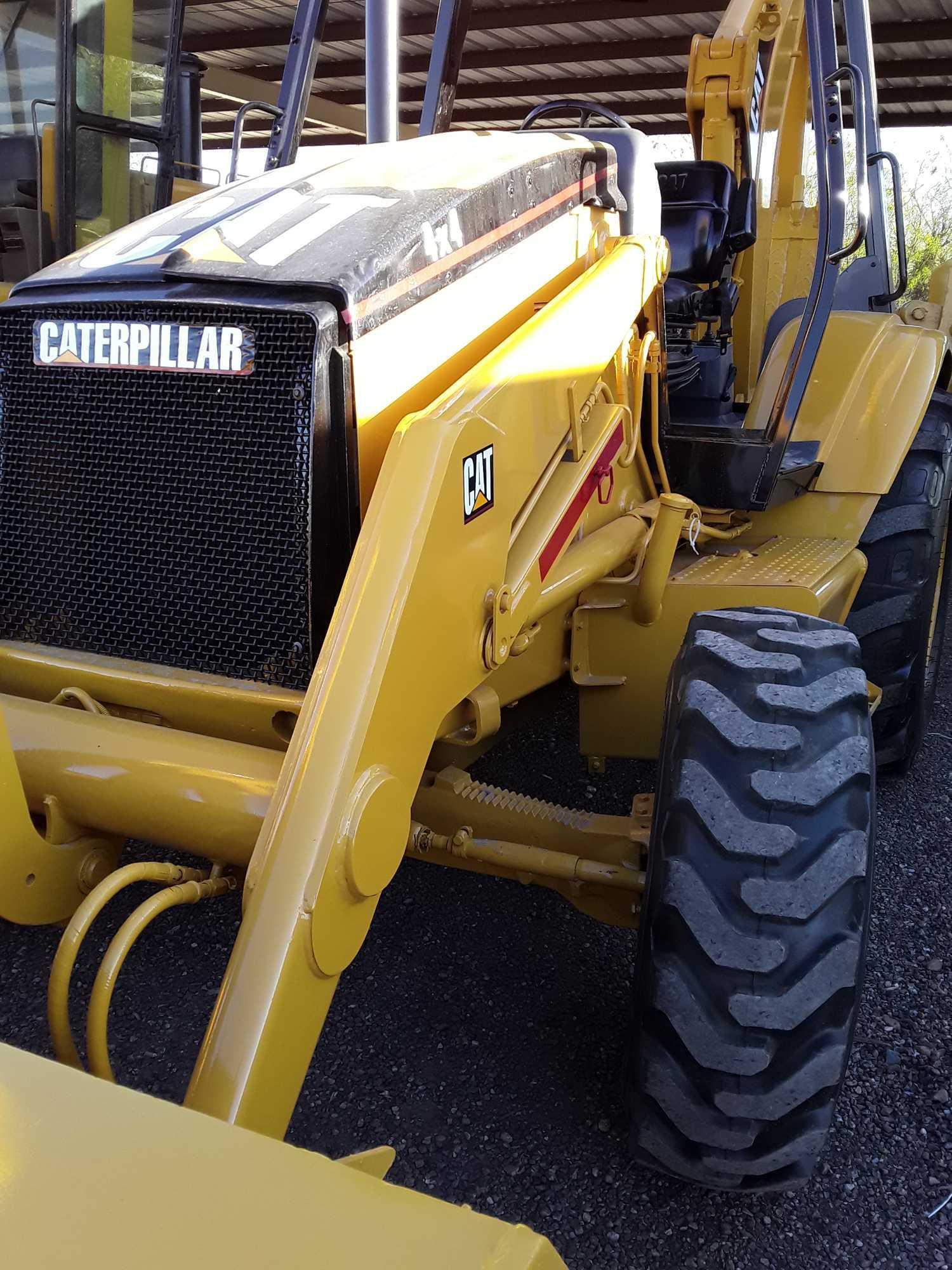 416C Caterpillar Backhoe