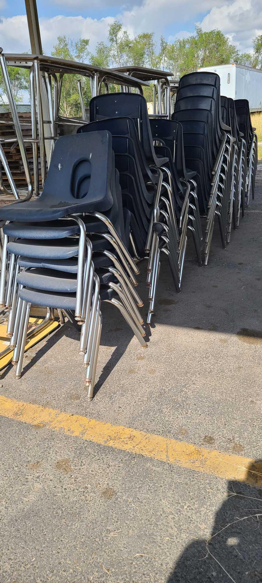 Group of Student Chairs(Blue)(53)