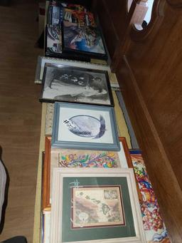 Lots W/ Different Paintings.