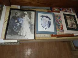 Lots W/ Different Paintings.