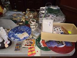 Lot W/ Misc. & Table