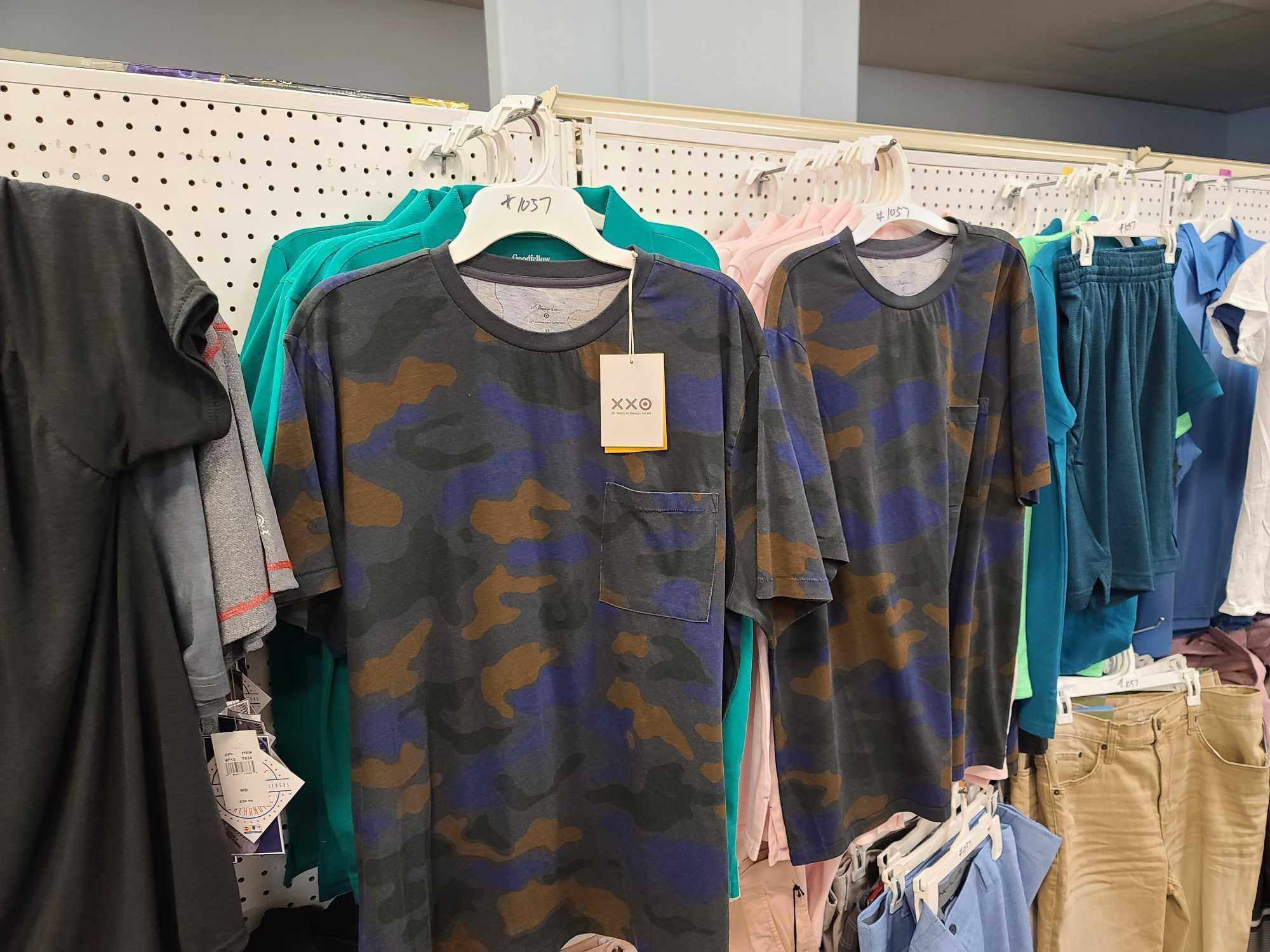 Lot w/T-Shirts & (Shorts(Rack Not Included)