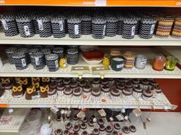Lot w/Candles (Rack Not Included)