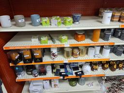 Lot w/Candles (Rack Not Included)