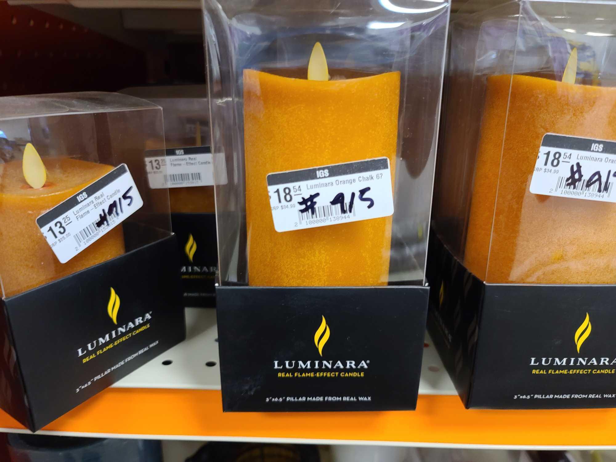 Lot w/Candles (Rack Not Included)