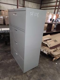 Lot w/File Cabinet