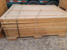 Lot w/Disassembled Shipping Plywood Crates apprx. 7ft. x 5ft.