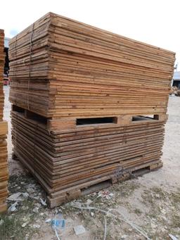 Lot w/Disassembled Shipping Plywood Crates apprx. 7ft. x 5ft.