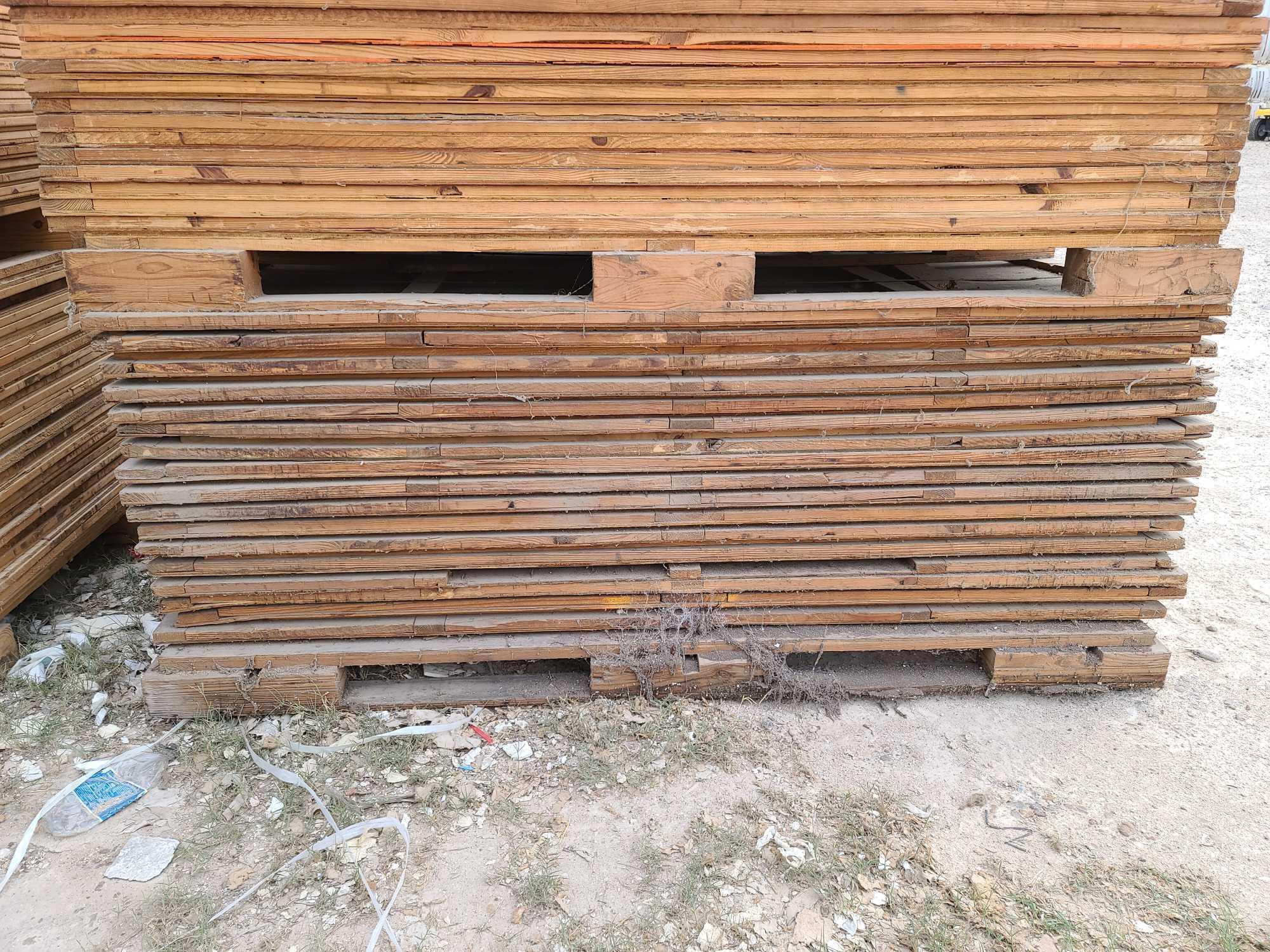 Lot w/Disassembled Shipping Plywood Crates apprx. 7ft. x 5ft.