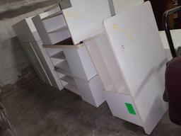 Lot w/Several White Desks