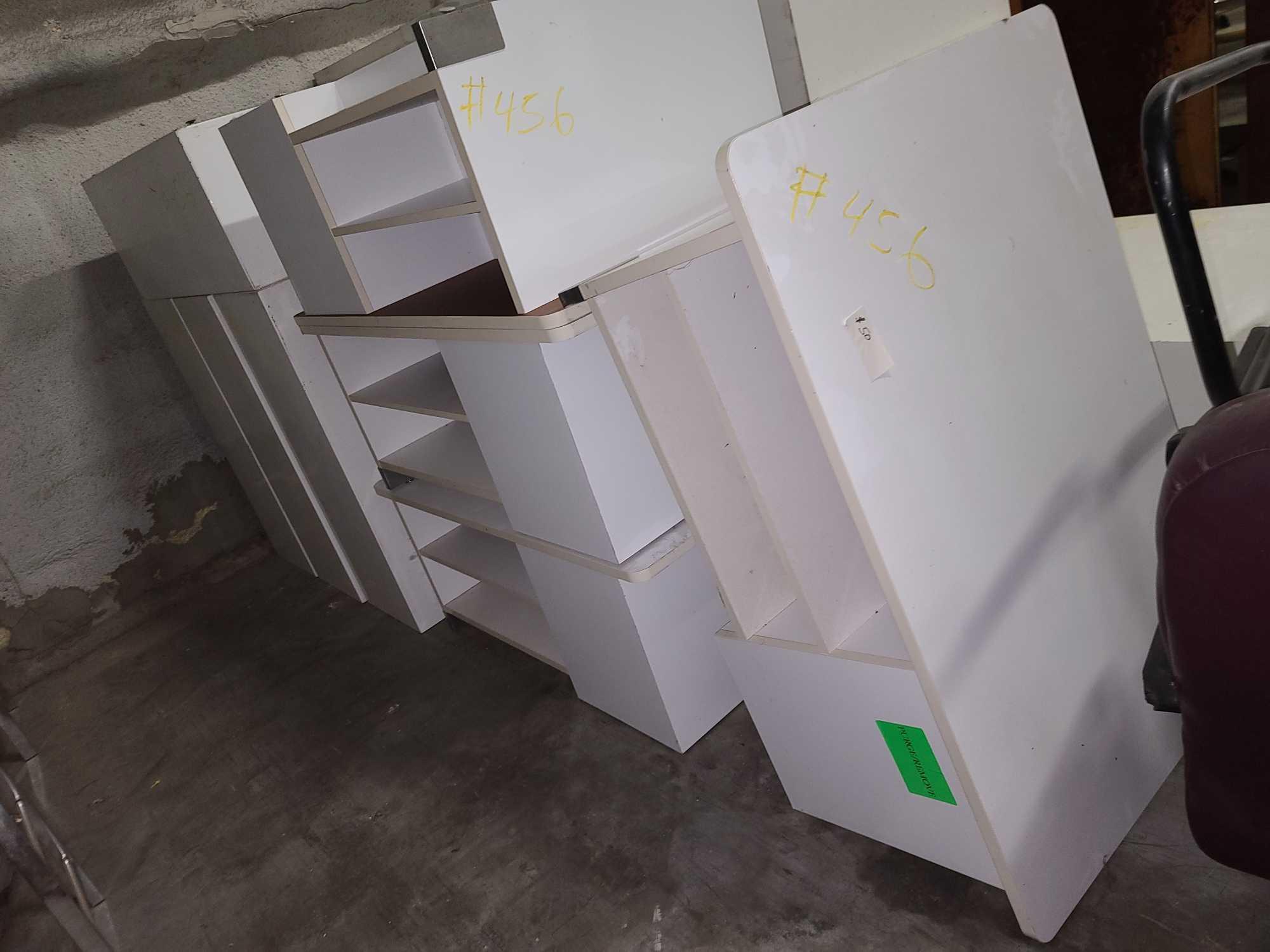 Lot w/Several White Desks