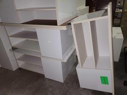 Lot w/Several White Desks