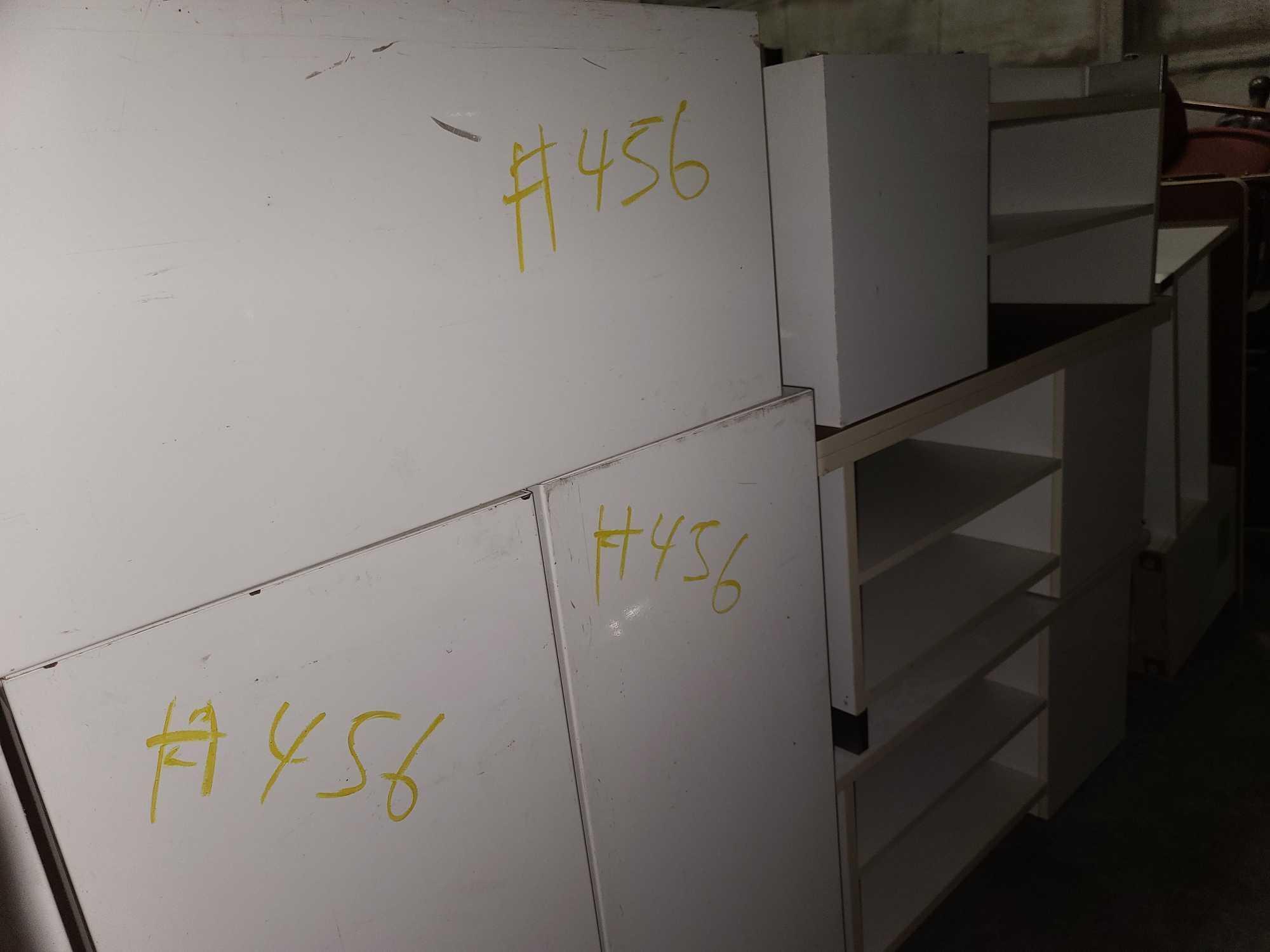 Lot w/Several White Desks