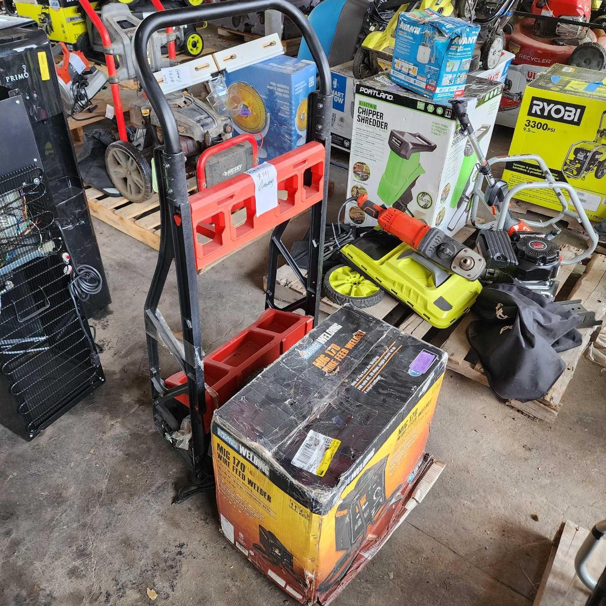 (1) Chicago Electric MIG 170 Wire Feed Welder, Proxibid