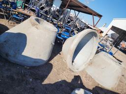 (3) Concrete Precast Risers