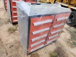 Unused Diggit 10 Drawer Tool Cabinet