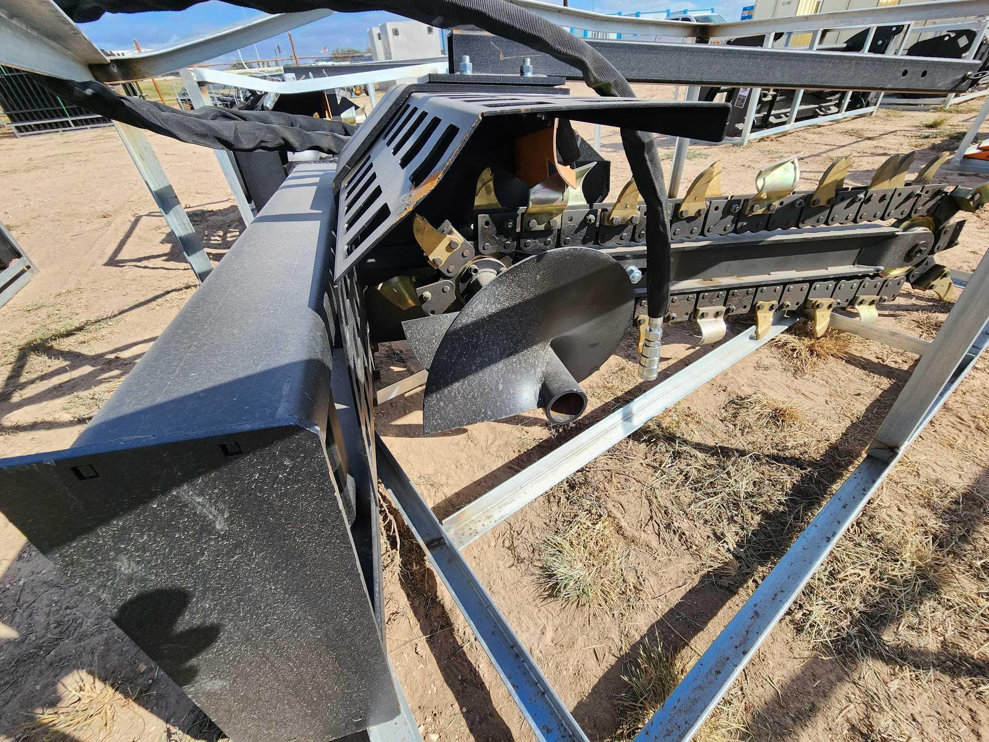 2023 Unused Greatbear Skid Steer Trencher Model 003-03-40-001