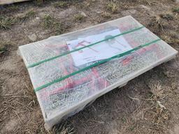 (5) Unused Greatbear 5400 lbs Ratchet Binders and (10) 5/16" 20ft G70 Transport Chains