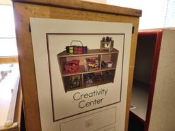 Group of Cubby Storage Cabinets