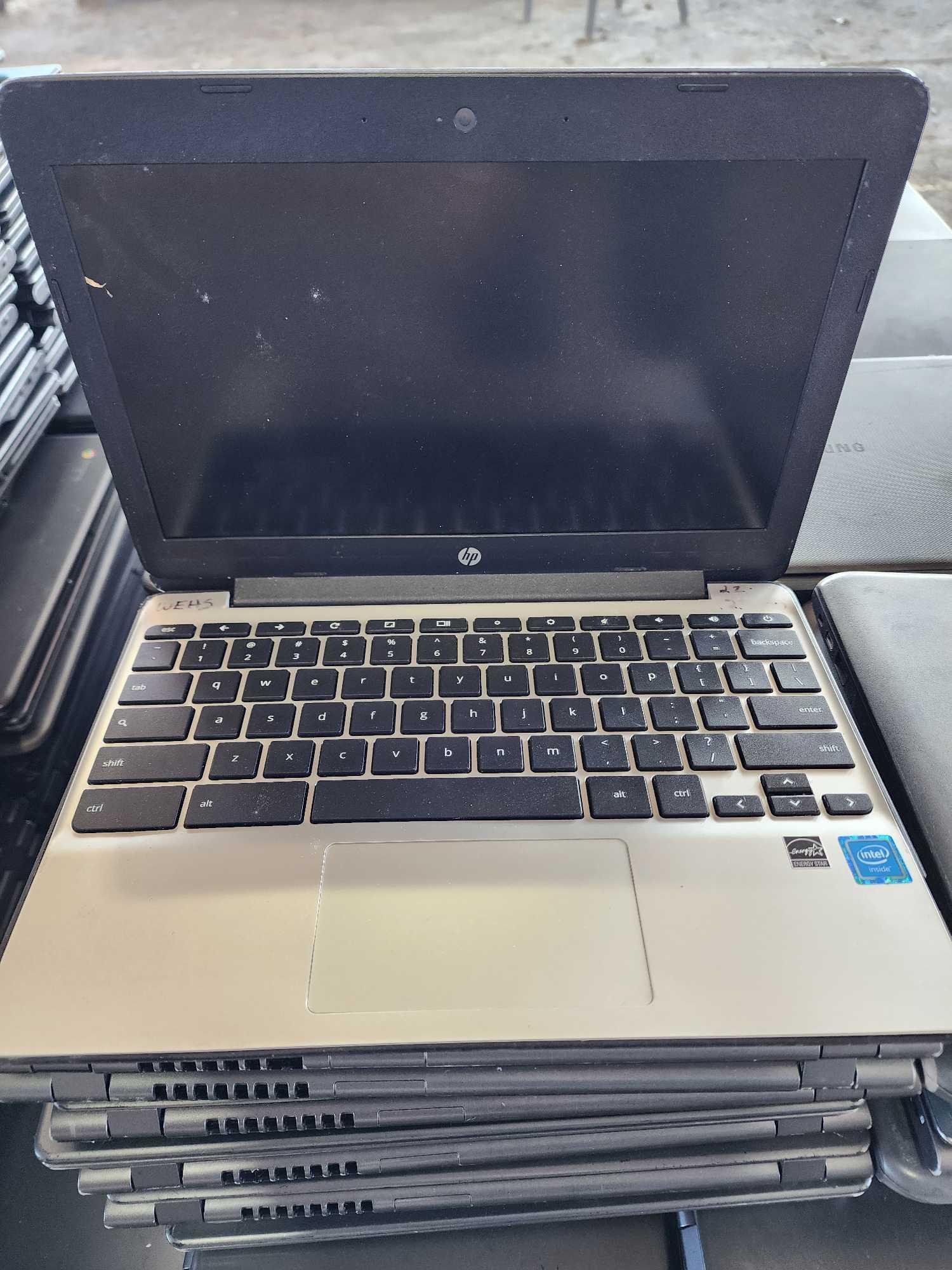 (1) Pallet of Assorted Laptops (Acer Chrome, Samsung, HP)