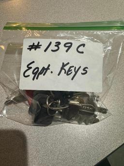 Group of Equipment Keys