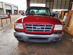 2002 Ford Ranger Pickup Truck, VIN # 1FTYR10D92PA63657 (JUDGMENT FORMS)