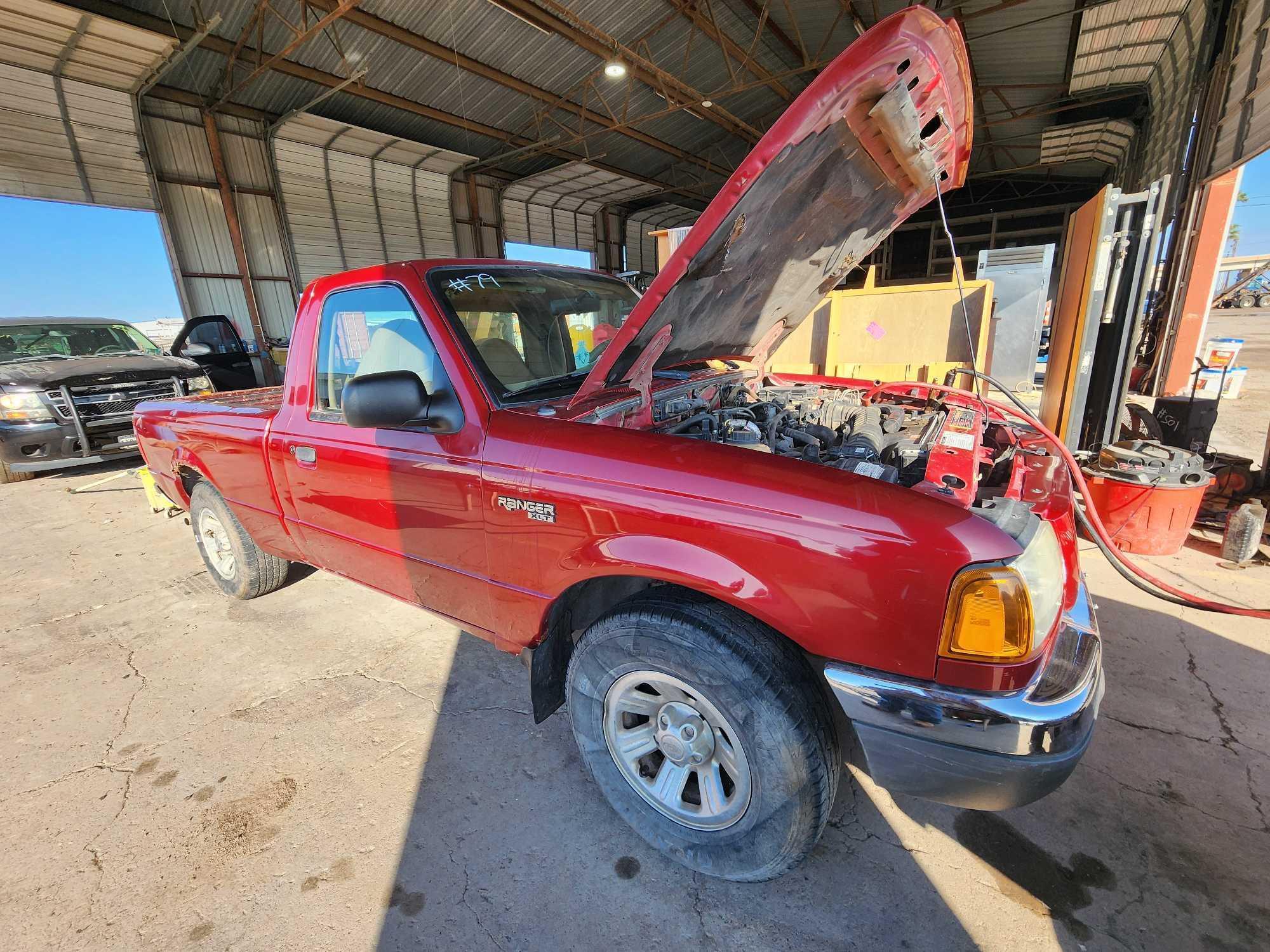 2002 Ford Ranger Pickup Truck, VIN # 1FTYR10D92PA63657 (JUDGMENT FORMS)