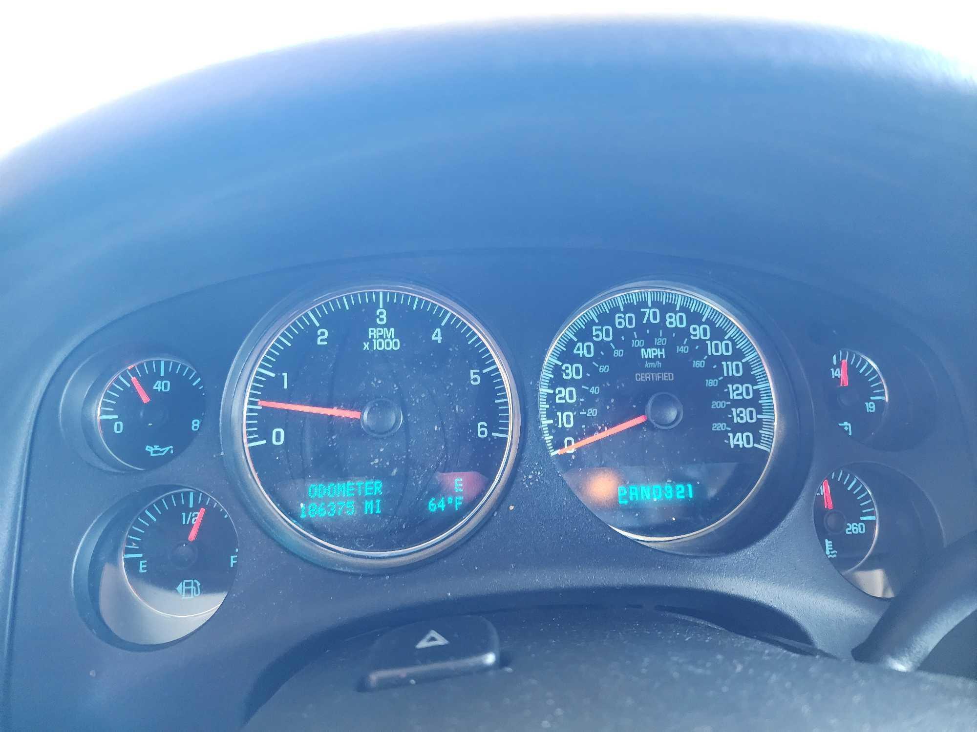 2009 Chevrolet Tahoe Multipurpose Vehicle (MPV), VIN # 1GNEC03089R254905