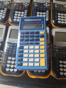 (46) Texas Instruments Calculators