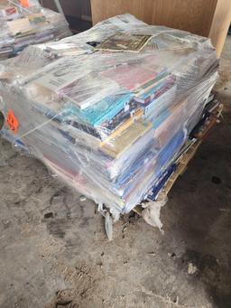 1 Pallet w/ Educational Textbooks and Reading Books