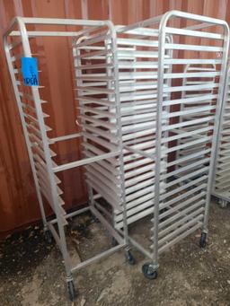(3) Kitchen Rack Carts
