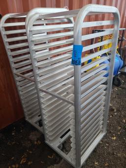 (2) Kitchen Rack Carts