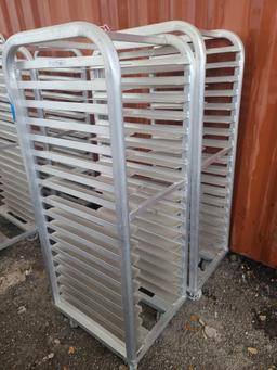 (2) Kitchen Rack Carts