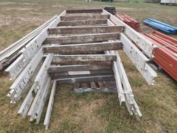 Pallet of Shelving Frames