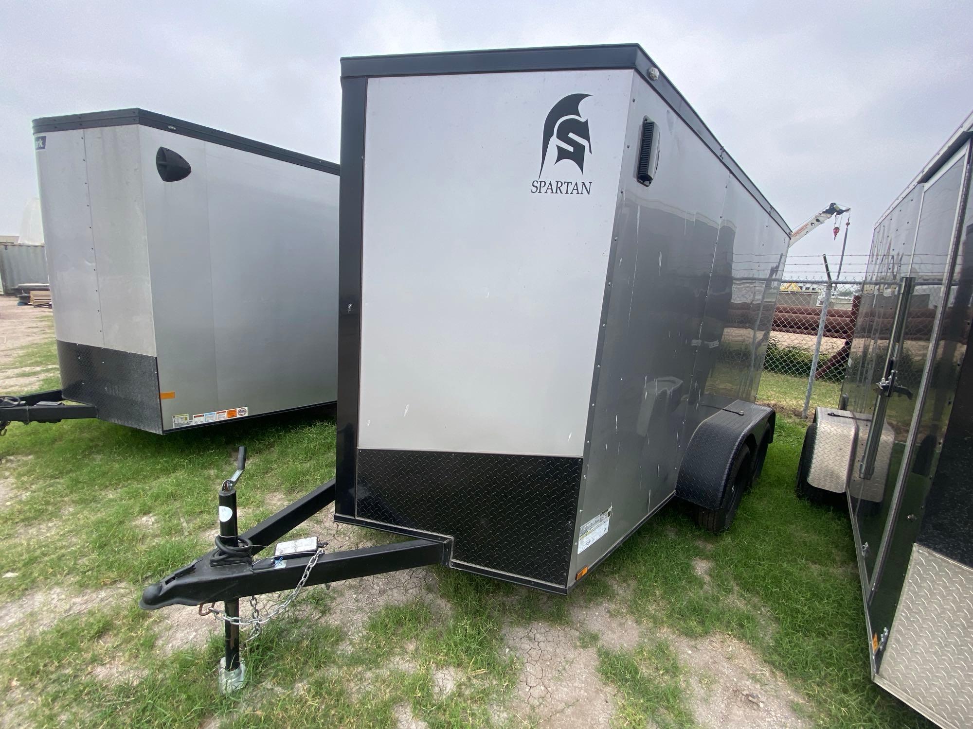 2023 Spartan Enclosed Trailer, VIN# 50XBE1228PA038050