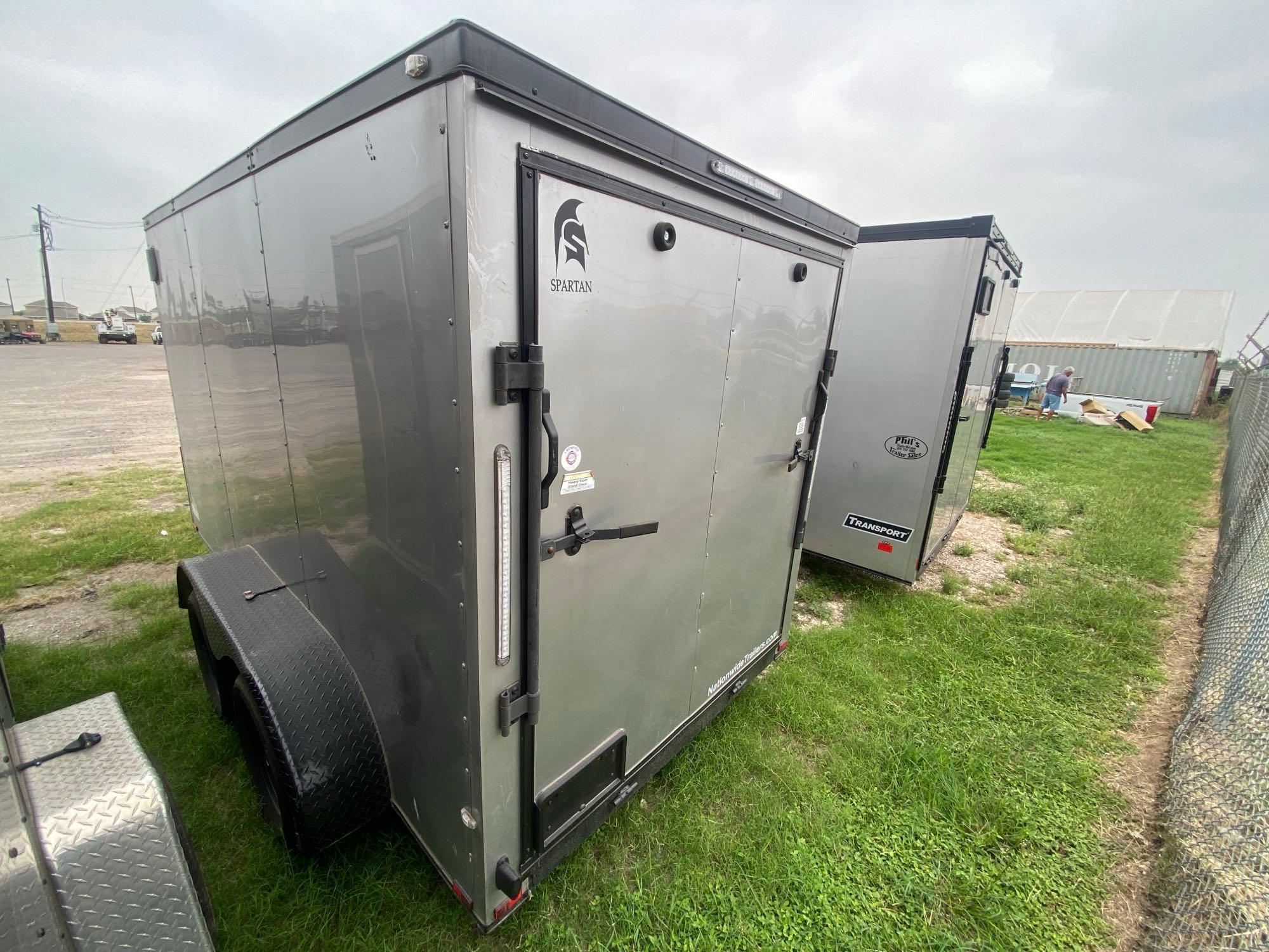 2023 Spartan Enclosed Trailer, VIN# 50XBE1228PA038050