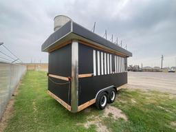 2019 Commercial Food Truck Trailer 7x16ft. *RECEIPT SERVES AS BILL OF SALE