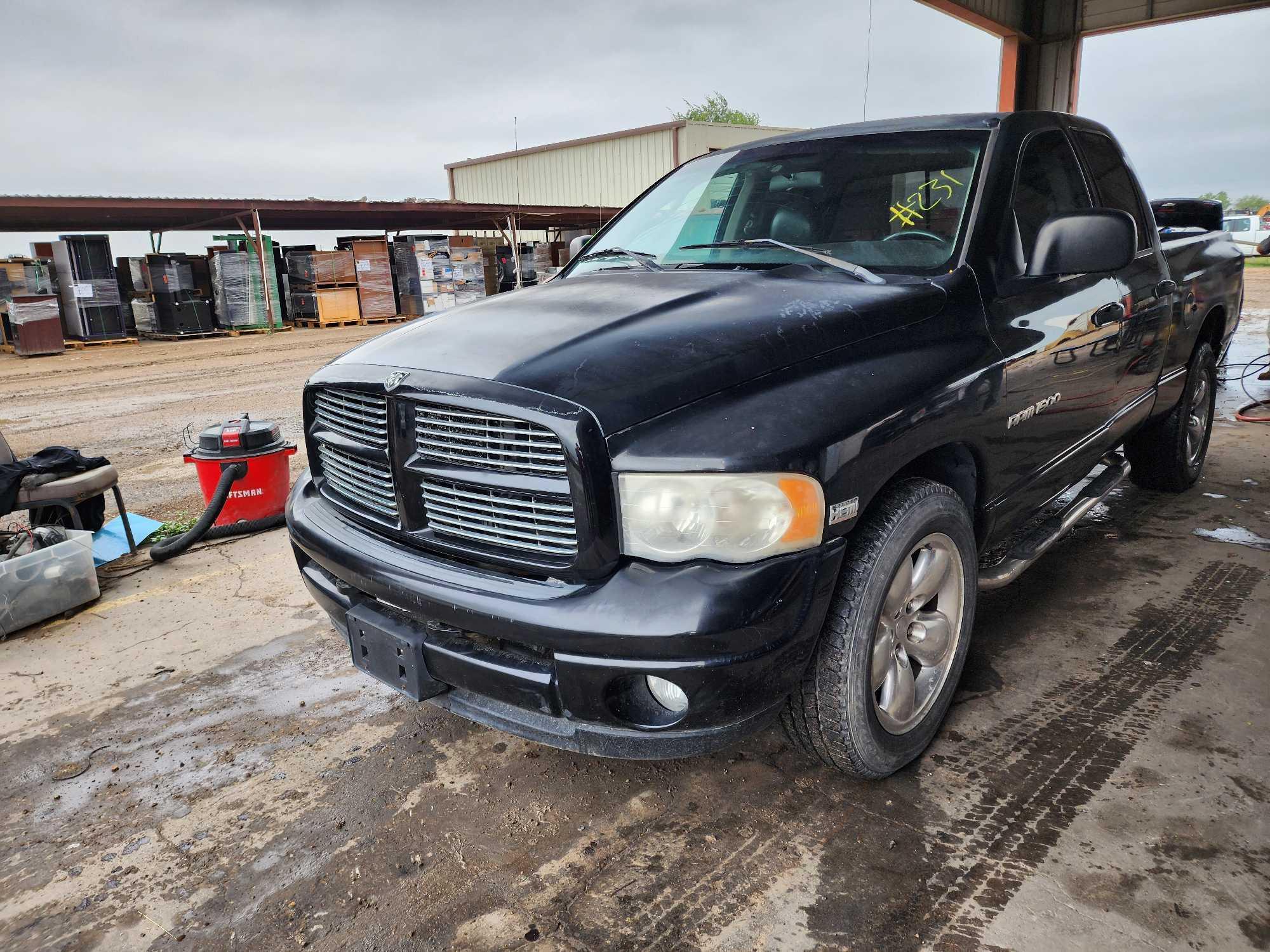 2003 Dodge Ram Pickup Pickup Truck, VIN # 1D7HA18D43J677523