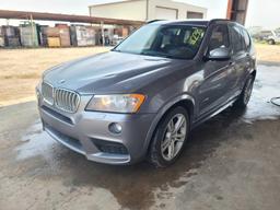 2014 BMW X3 Multipurpose Vehicle (MPV), VIN # 5UXWX9C5XE0D27404