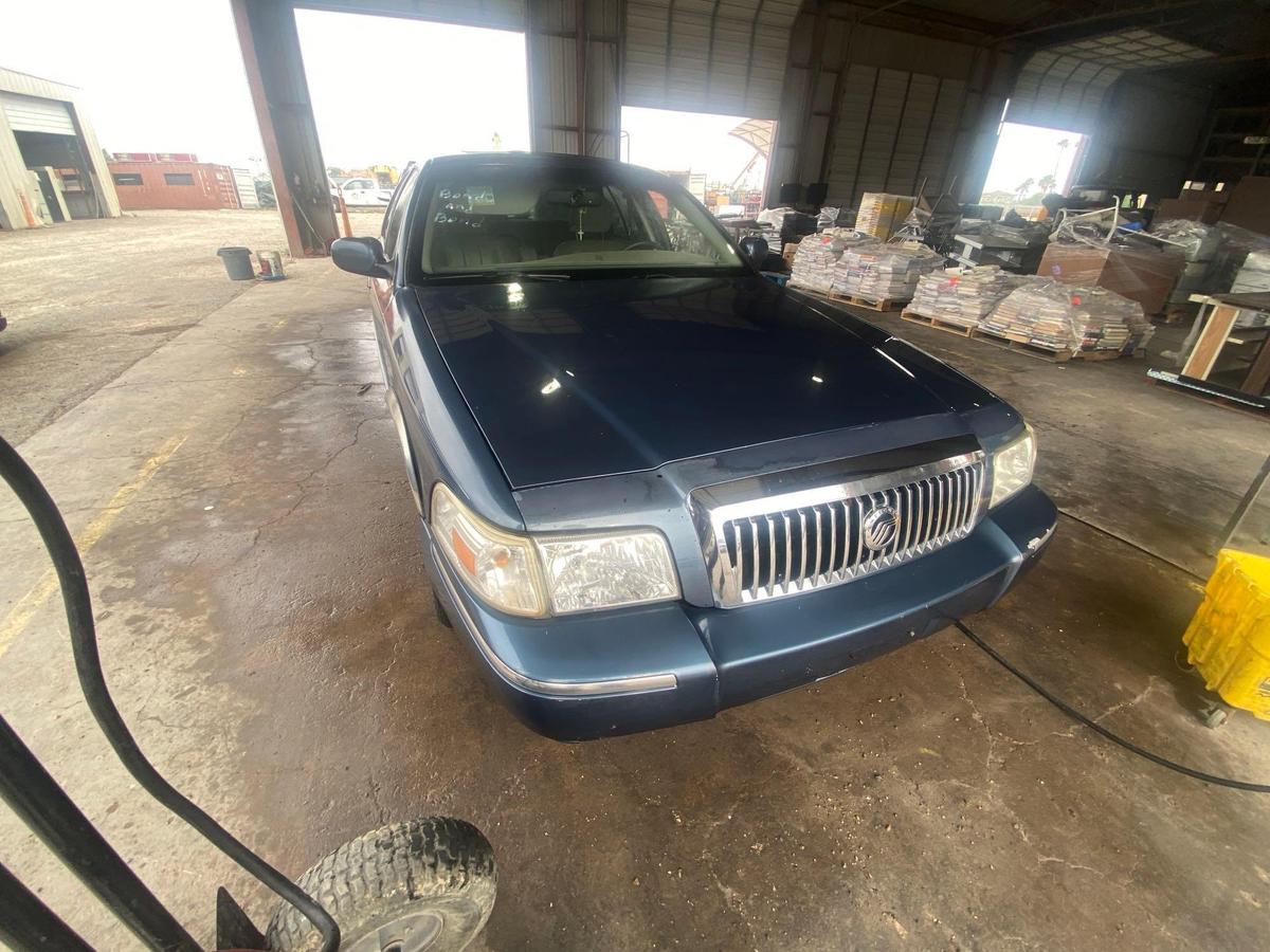 2007 Mercury Grand Marquis Passenger Car, VIN # 2MHFM75V87X630616