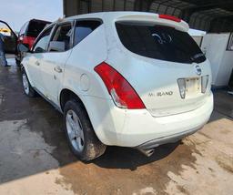 2005 Nissan Murano Multipurpose Vehicle (MPV), VIN # JN8AZ08T75W302483