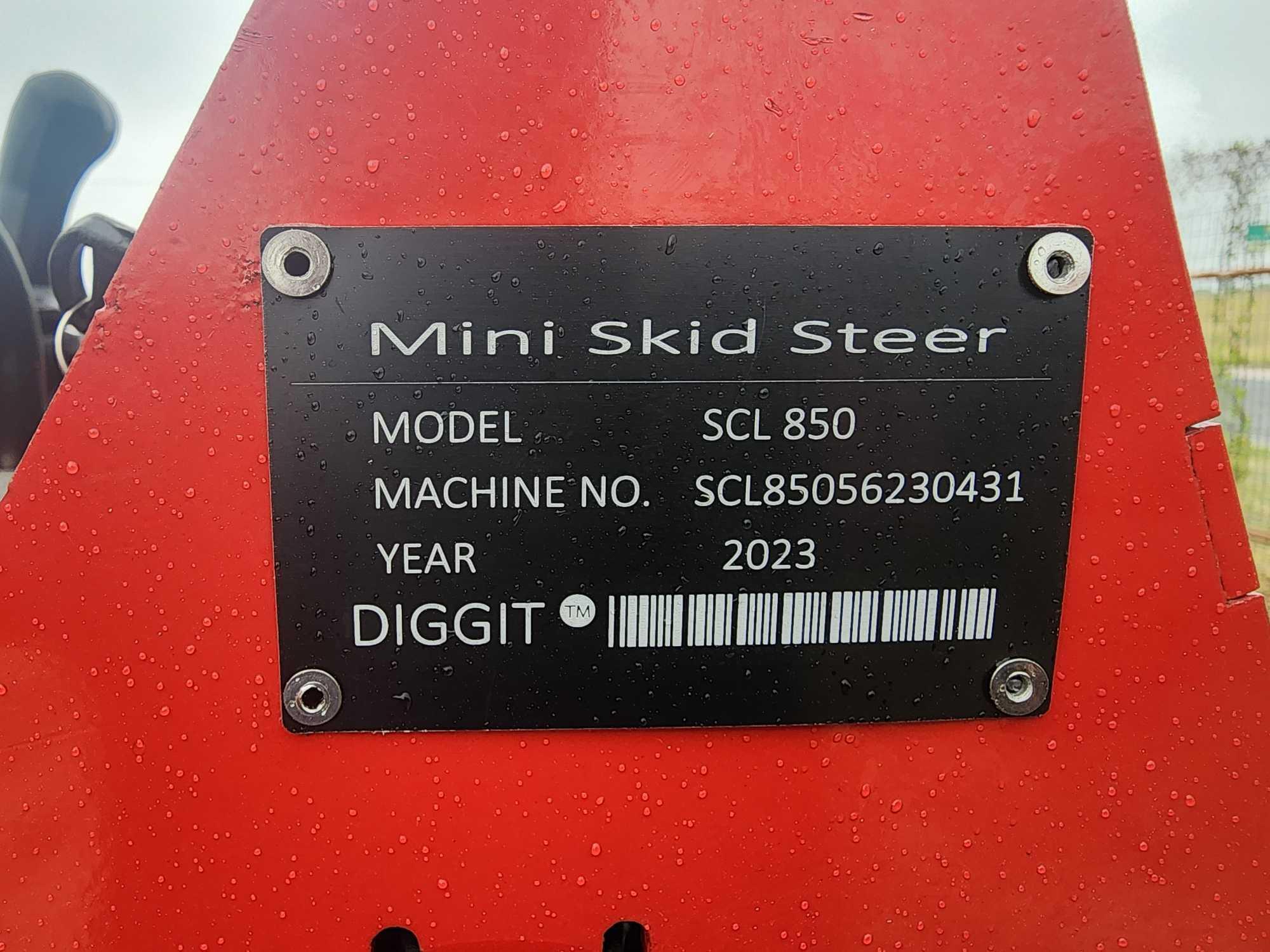 2024 Unused Diggit...SCL 850 Mini Skid Steer Loader...