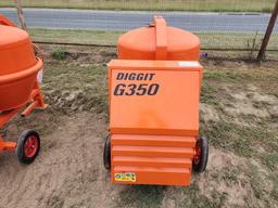 2024 Unused Diggit G350 Concrete Mixer 12 CU FT Steel Drum