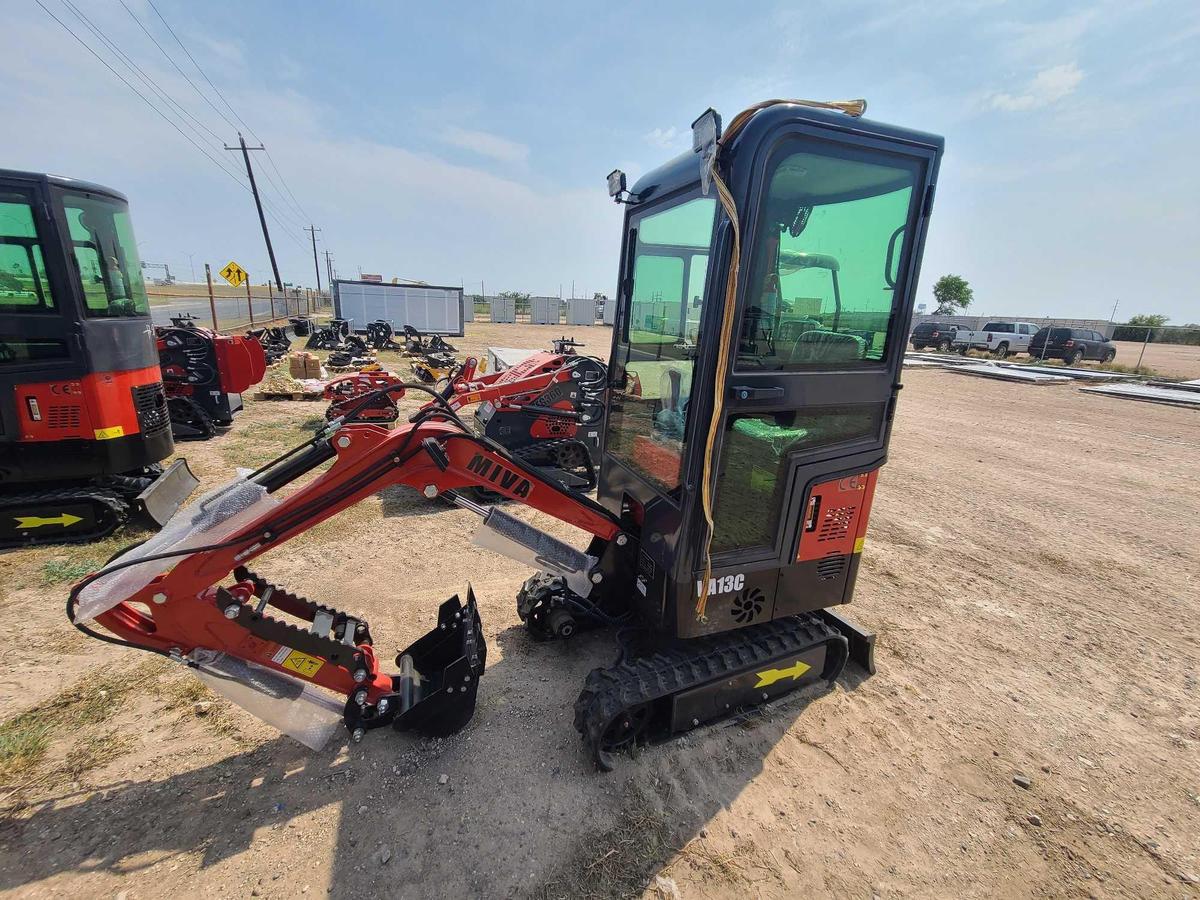 2024 Unused MIVA Model VA13C Mini Crawler Excavator