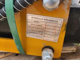 2024 Unused MIVA Model SB05 Hydraulic Breaker CE Attachment (Demolition and Recycling Attachments)